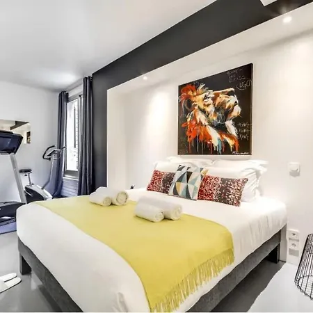 Apartmán Modern And Huge 3bd For 11 Guests In Le Marais! Paříž